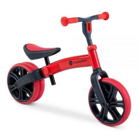Bicicleta copii 2-5 ani, fara pedale, Yvolution Y Velo Junior Red, YVOLUTION YVYT16R2 - imagine 8